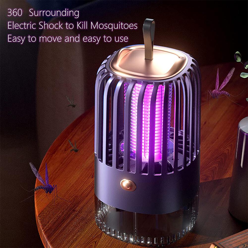 Electric Mosquito Killer Lamp Insect Catcher Fly Bug Zapper Trap LED UV Mozzie - Image 3