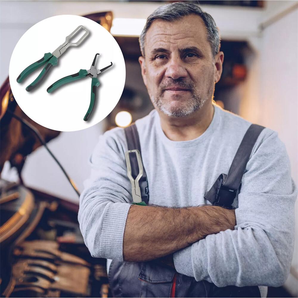 Electrical Disconnect Pliers Car Fuel Line Clip Removal Pliers Connector AUS - Image 6