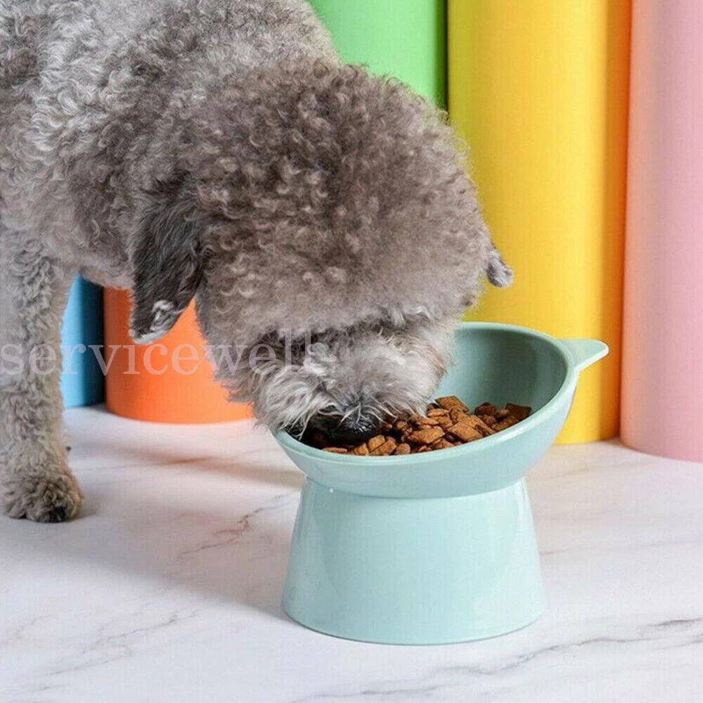 Elevated Pet Bowl Cat Dog Feeder Food Water High-foot Anti Vomiting Tilted Bowl - Image 6