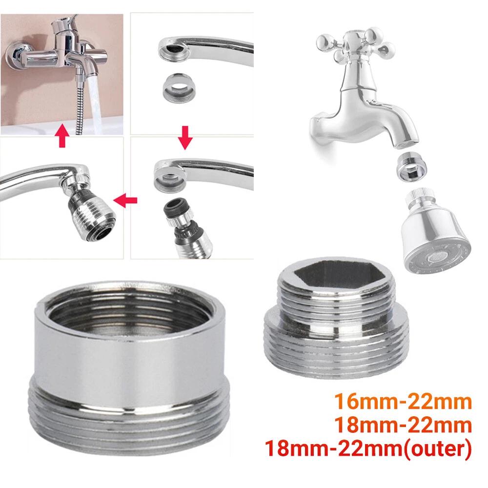Faucet Metal Adaptor Inside Thread Water Saving Kitchen Tap Aerator Connector - Image 3