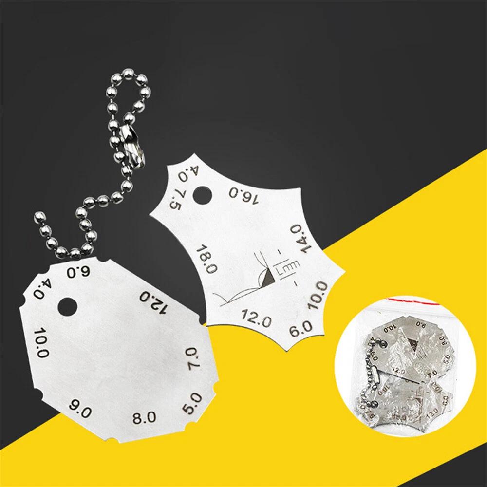 Fillet Welding Gauge Ruler Weld Gage Joint Throat Depth Tee Two-piece AF Length - Image 2