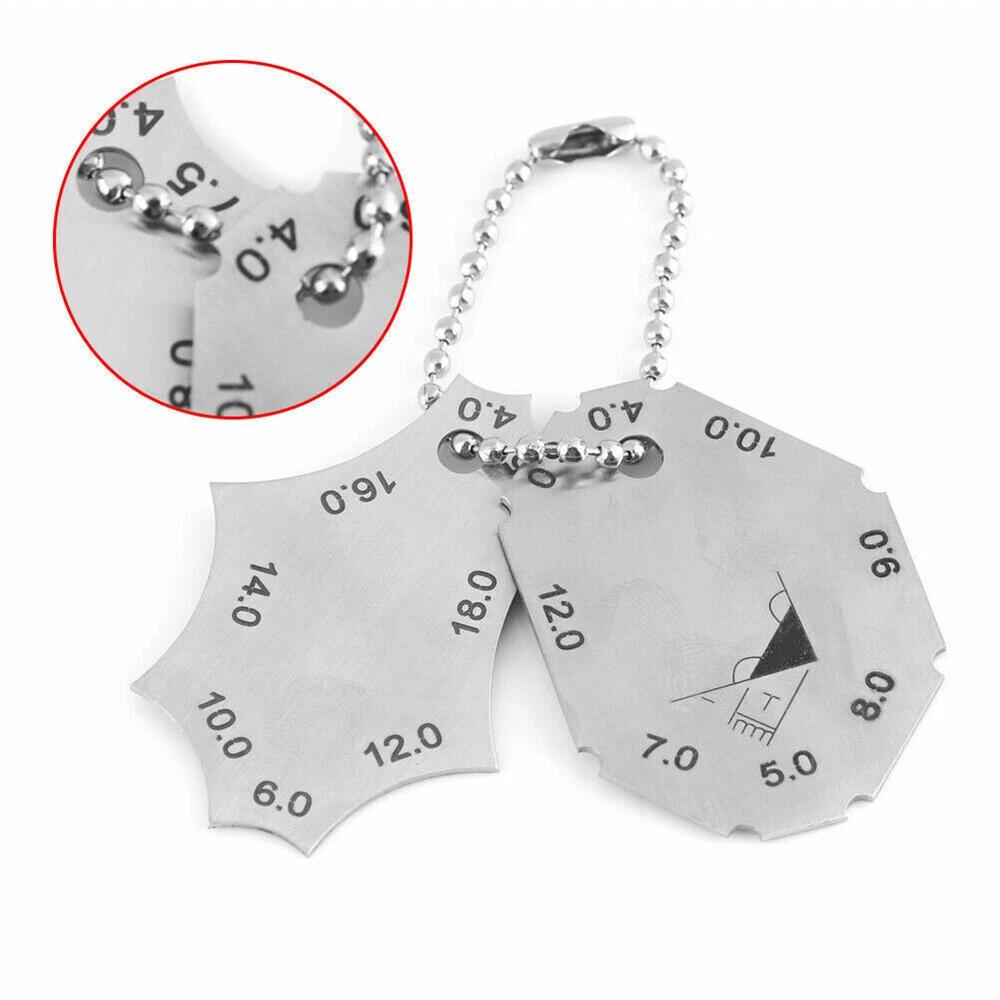 Fillet Welding Gauge Ruler Weld Gage Joint Throat Depth Tee Two-piece AF Length - Image 7