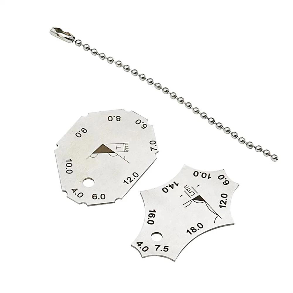 Fillet Welding Gauge Ruler Weld Gage Joint Throat Depth Tee Two-piece AF Length - Image 6