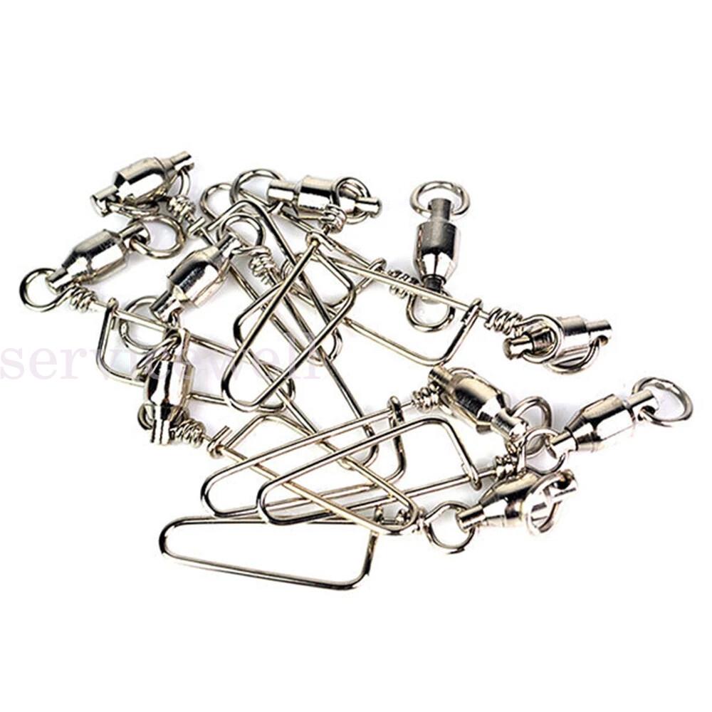 Fishing Swivels Ball Bearing Coastlock Snap Stainless Steel Trolling Connector - Image 3