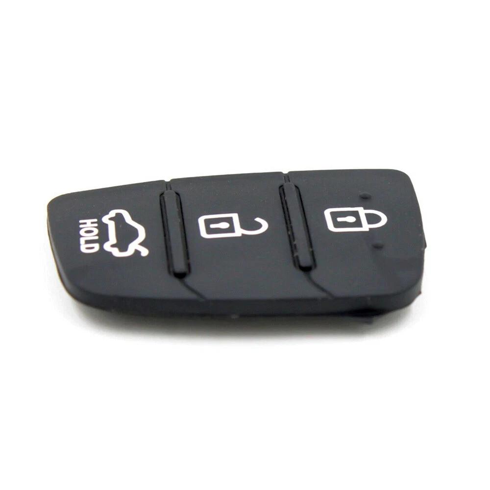 Flip Key Replacement Rubber Keypad For Hyundai Santa Fe iX i20 i30 i40 NEW - Image 6