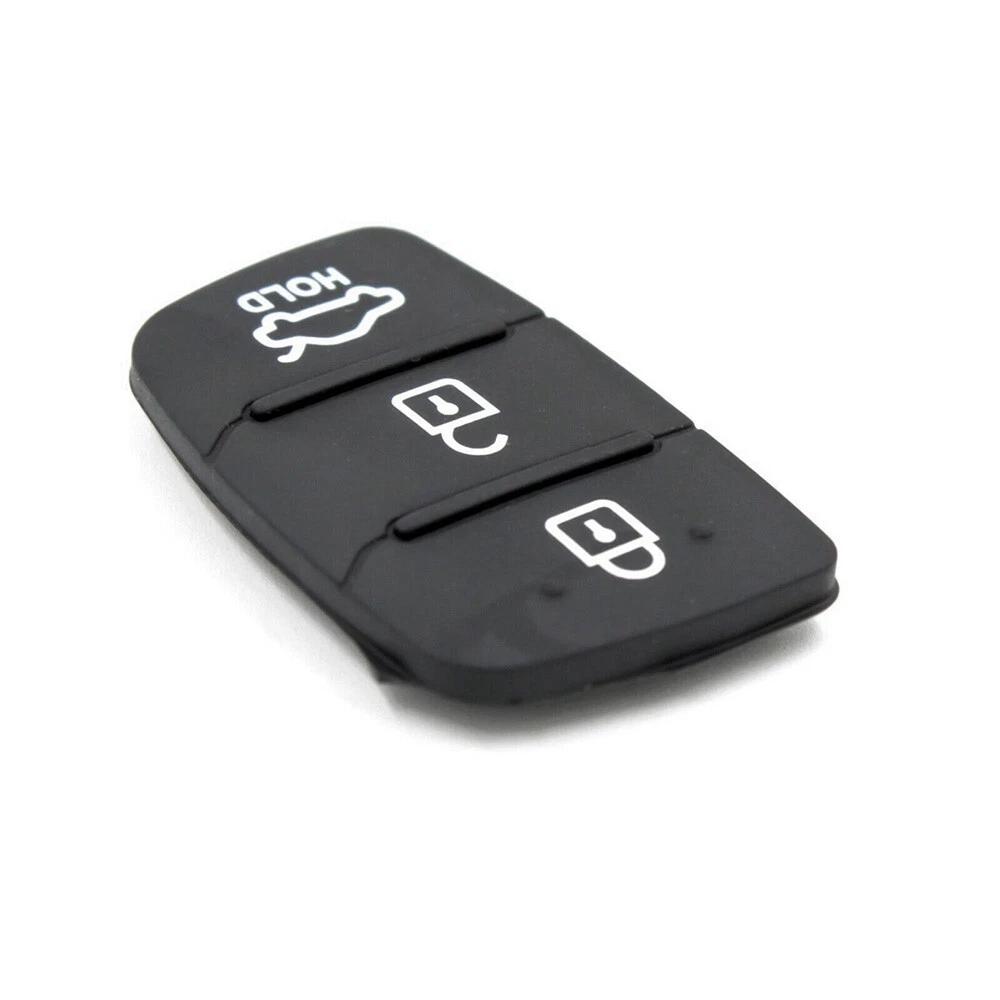 Flip Key Replacement Rubber Keypad For Hyundai Santa Fe iX i20 i30 i40 NEW - Image 5