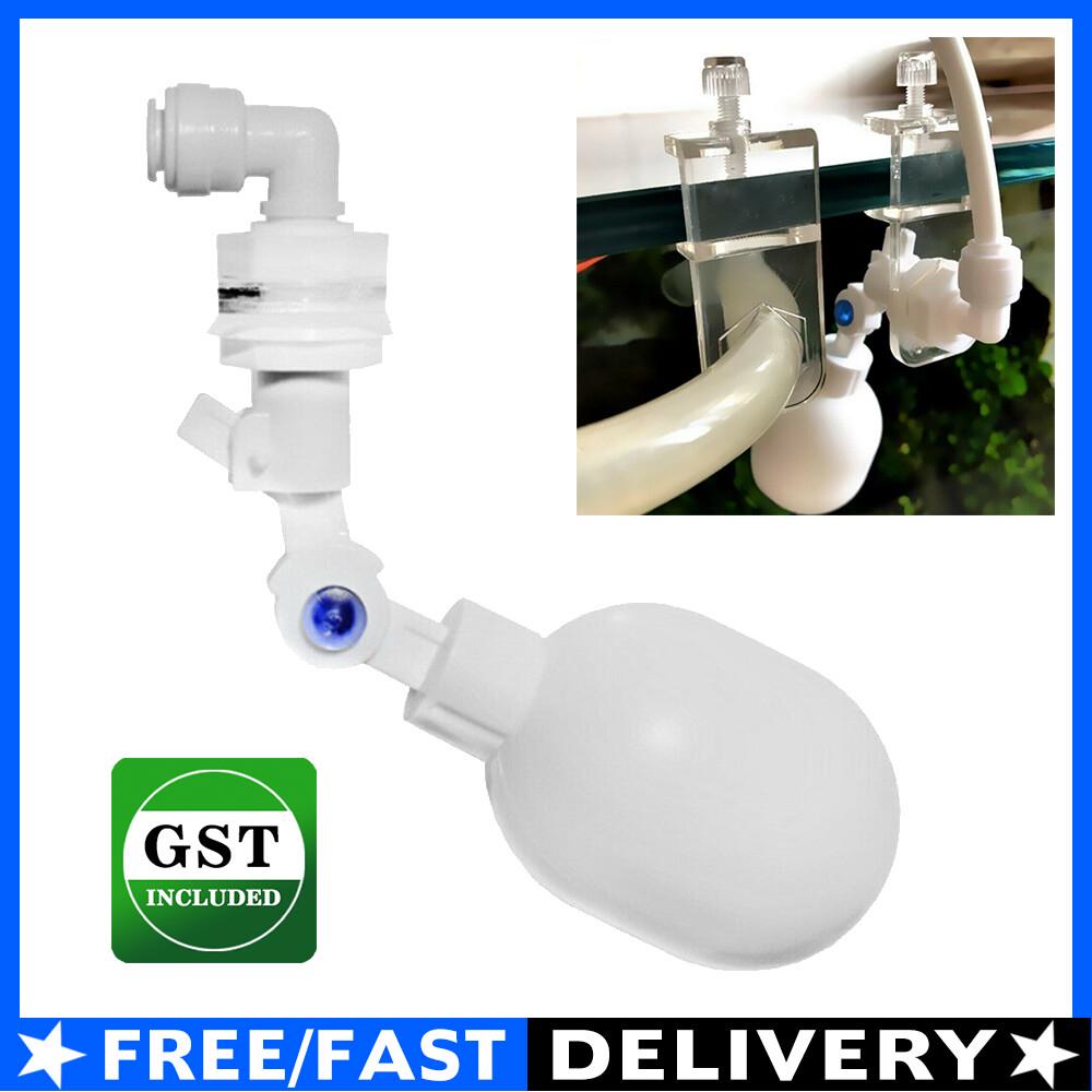 Float Ball Valve Shut Off Automatic Feed Fill Fish Tank Aquarium Water Acrylic