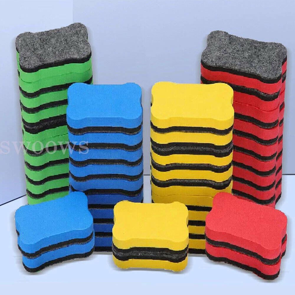 Foam Eraser Cleaner Magnet Whiteboard Fridge Blackboard Rubber Dry wipe Chalk - Image 2
