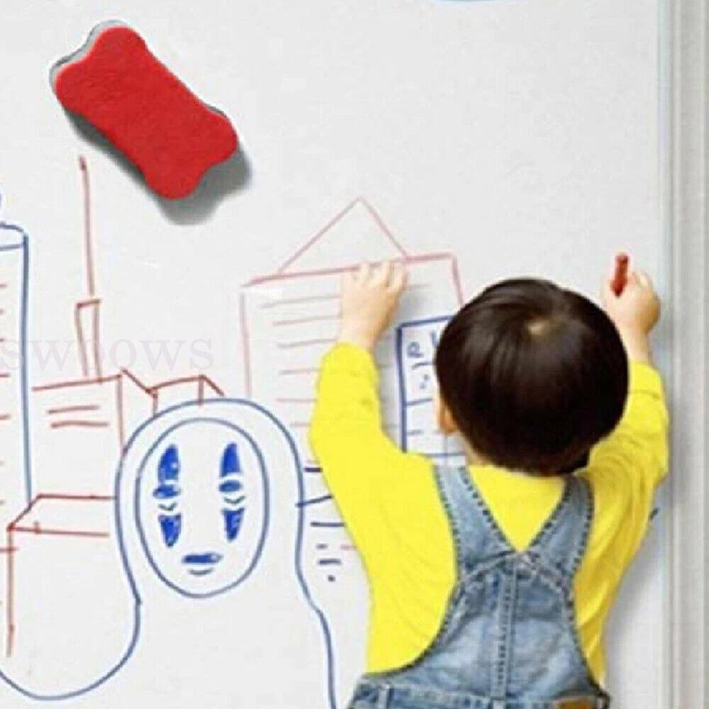 Foam Eraser Cleaner Magnet Whiteboard Fridge Blackboard Rubber Dry wipe Chalk - Image 6