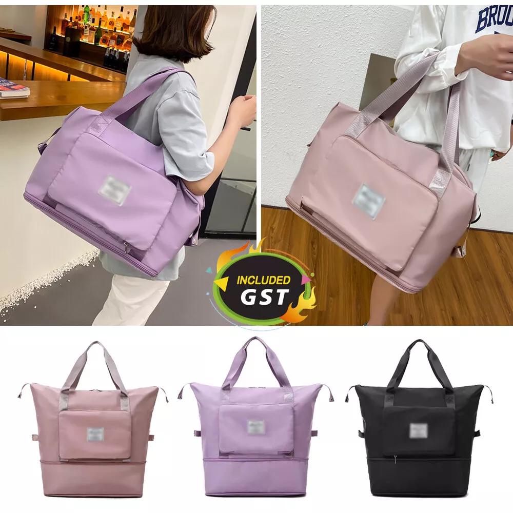 Foldable Travel Bag- Unisex Lightweight Large Capacity Folding Duffel Travel Bag