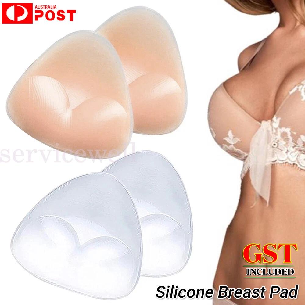 Freebra Silicone NuBra Inserts Push Up Breast Pad Bikini Bra Cleavage Enhancer - Image 2