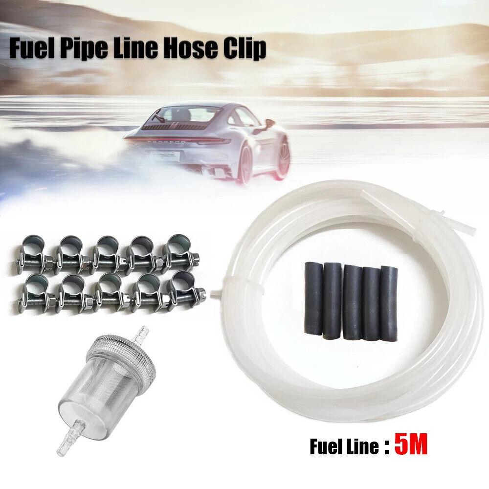 Fuel Filter Hose Clip Pipe Line Kit For Webasto Eberspacher Diesel Heater Inline - Image 3