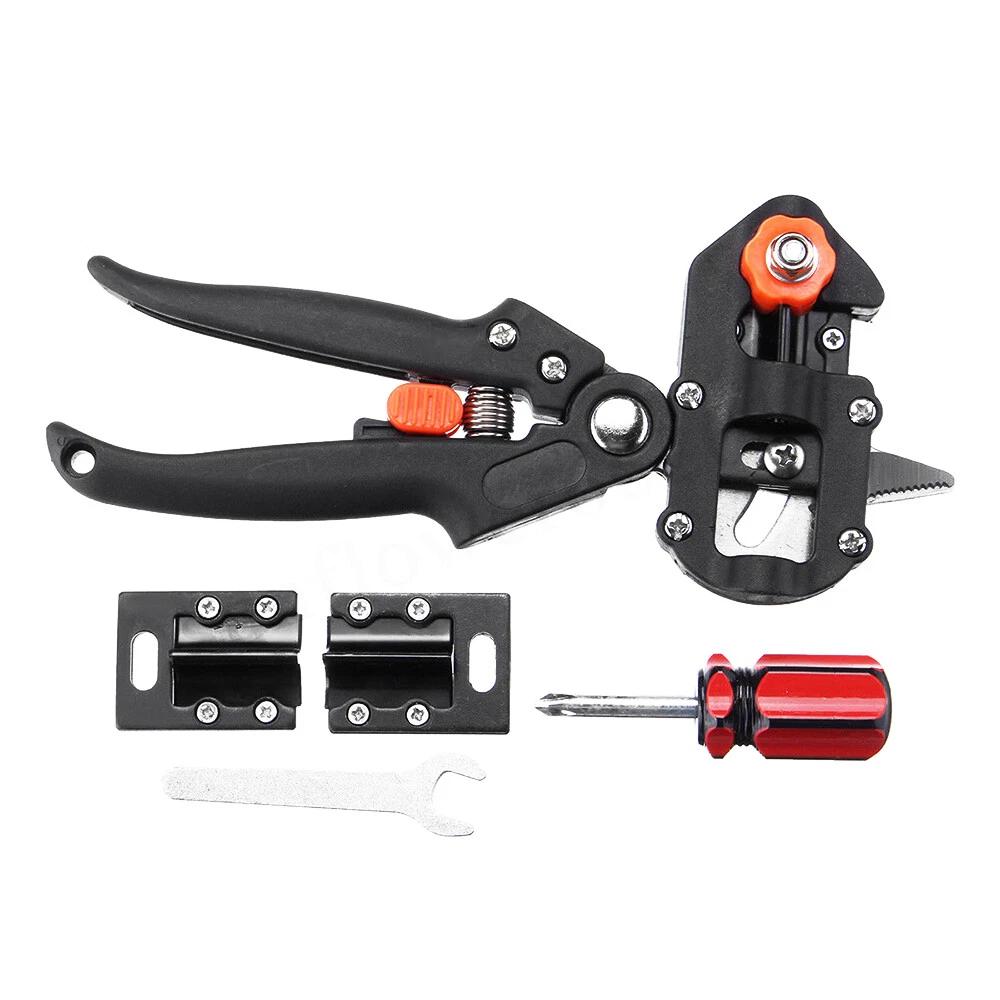 Garden Grafting Tool Set Kit Fruit Tree Pro Pruning Shears Scissor Cutting Tool - Image 7