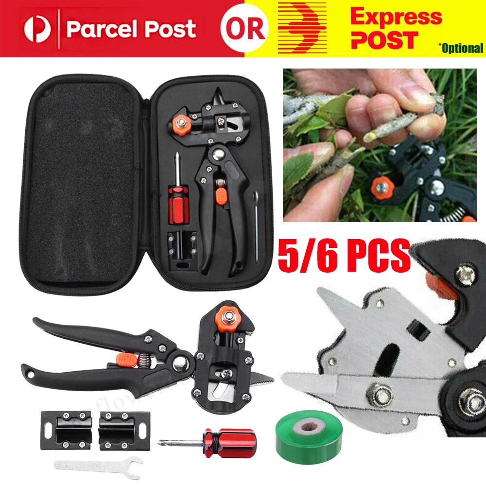Garden Grafting Tool Set Kit Fruit Tree Pro Pruning Shears Scissor Cutting Tool