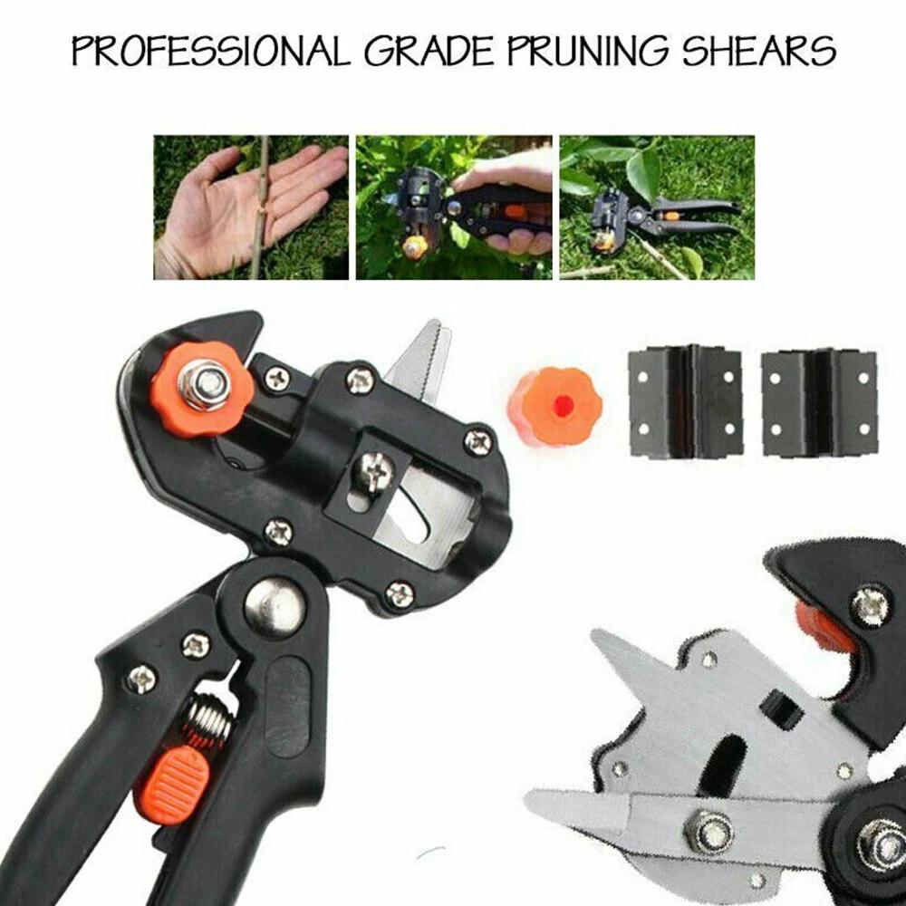 Garden Grafting Tool Set Kit Fruit Tree Pro Pruning Shears Scissor Cutting Tool - Image 6