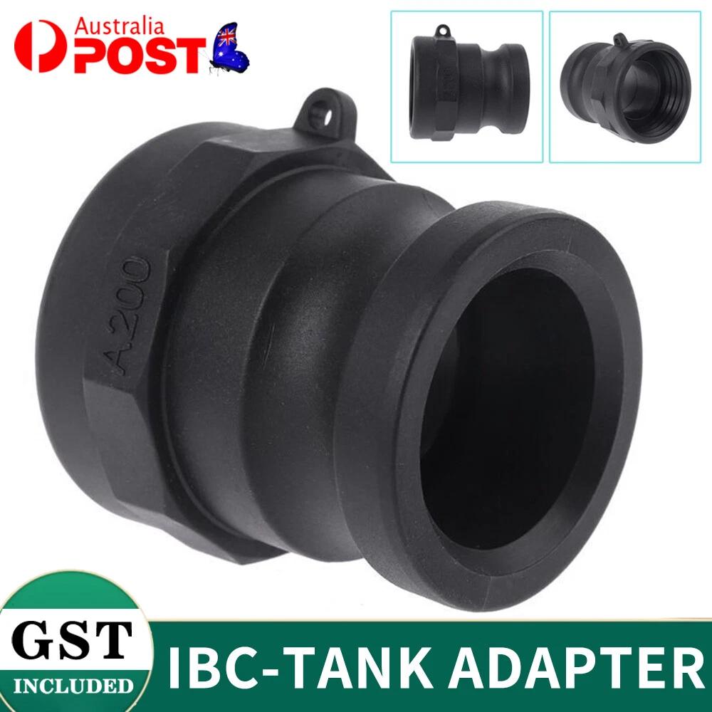 Garden Hose Connector 2  Coarse Thread X 2  Cam Lock IBC-Tank Adapter Durable