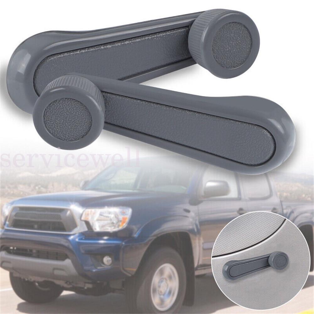 Grey Left and Right Window Winder Handle For Toyota Landcruiser HZJ75 FZJ75 Series - Image 5