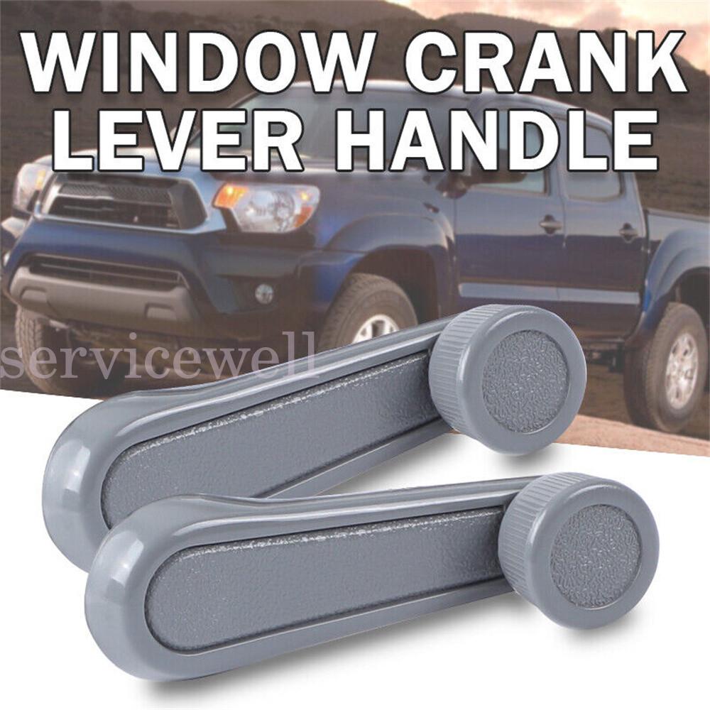 Grey Left and Right Window Winder Handle For Toyota Landcruiser HZJ75 FZJ75 Series - Image 7