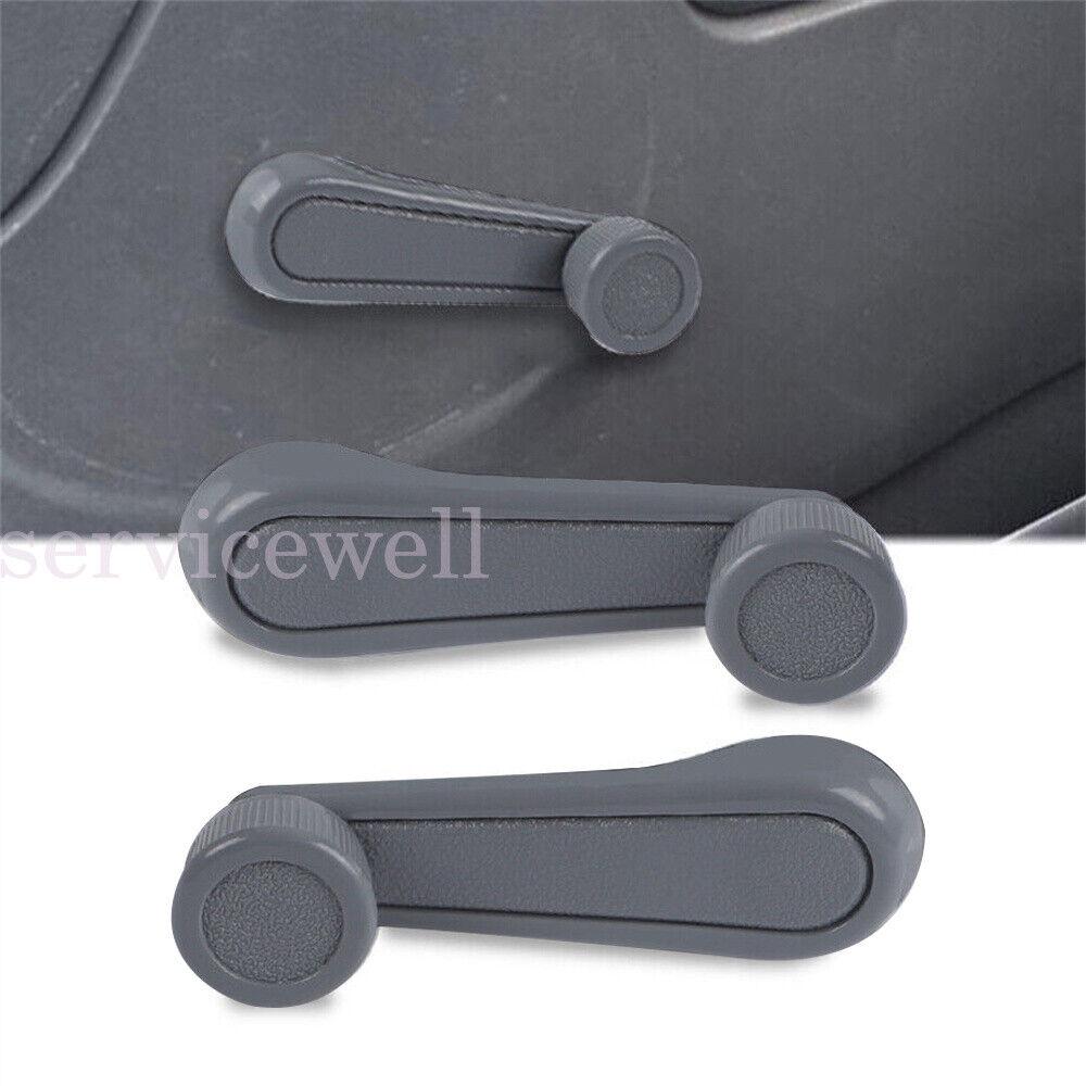 Grey Left and Right Window Winder Handle For Toyota Landcruiser HZJ75 FZJ75 Series - Image 4