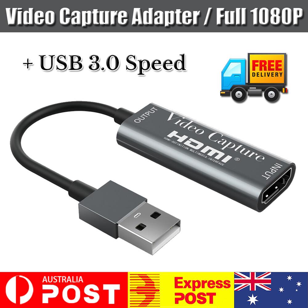 HDMI Video Capture Card USB 3.0/1080p HD Recorder For Video Live Streaming Game