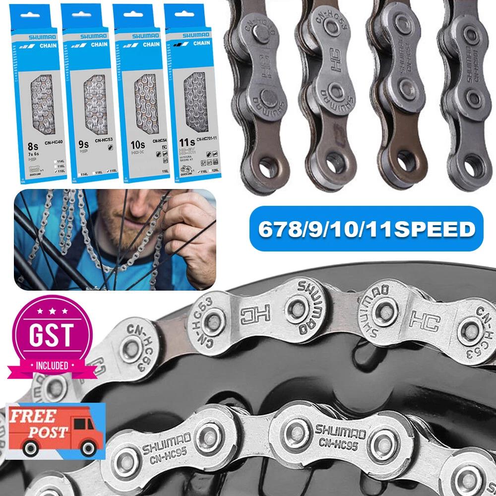 HG54/95/701 speed chain Deore /11 MTB road bike 116 link FOR Shimano