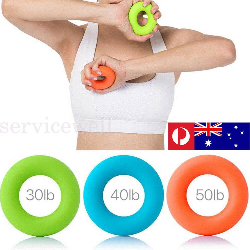 Hand Grip Power Exerciser Strength Trainer Gym Ring Finger Training Gift