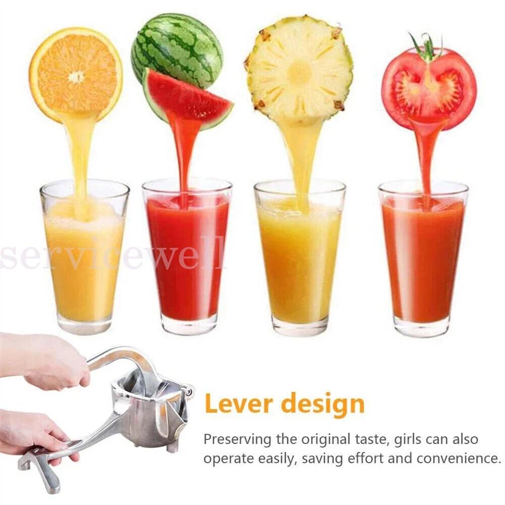 Hand Held Manual Fruit Juicer Squeezer Juice Lemon Citrus Extractor Press Tool - Image 4