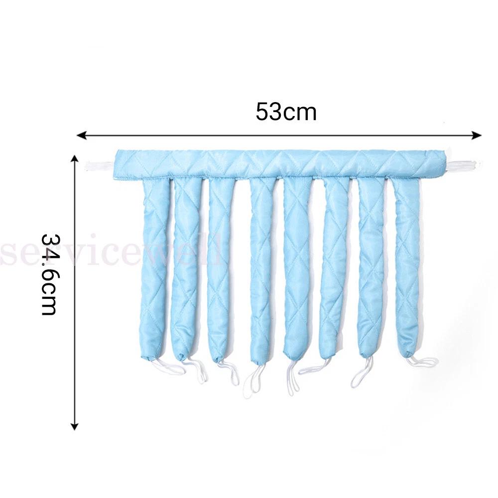 Heatless Curling Rod Headband Lazy Curler Hair Curls Ribbon DIY Hair Styling AU - Image 2