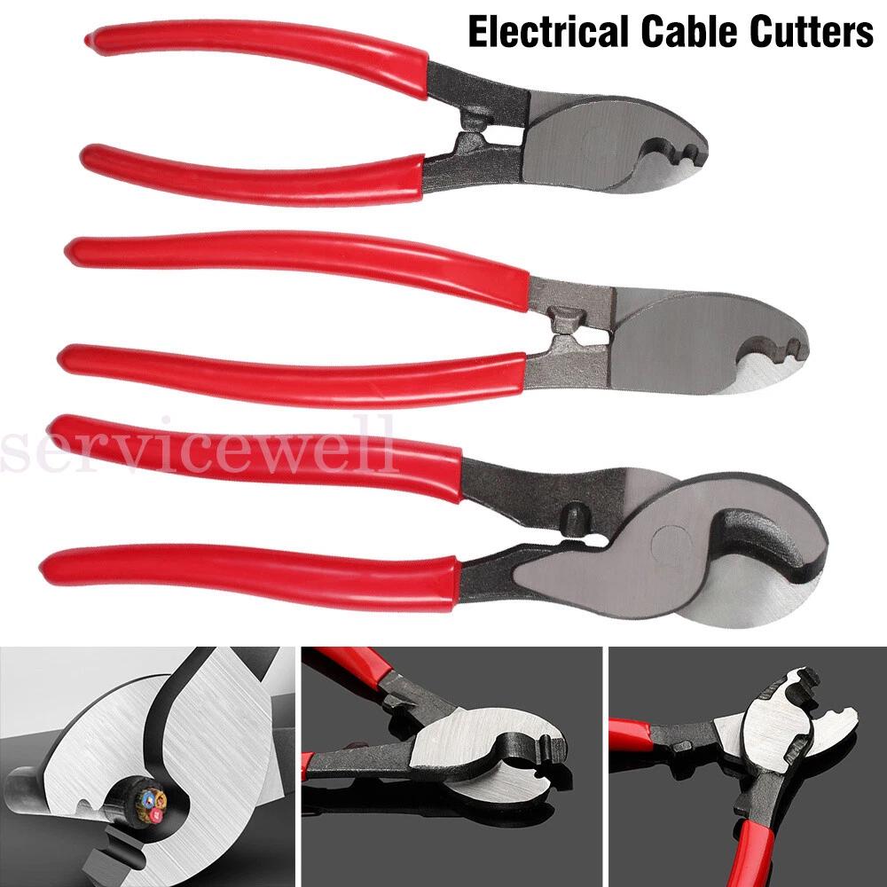 Heavy Duty 6  8  10  Cable Cutters Rope Cutting Electricians Wire Cutter Pliers