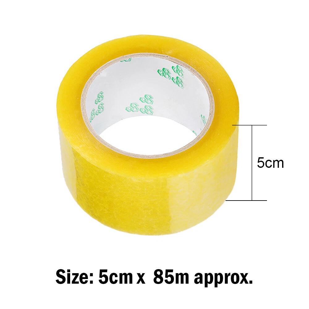 Heavy Duty Super Clear Packing Tape Packaging Sticky Sealing Tape 50mm 85M - Image 3