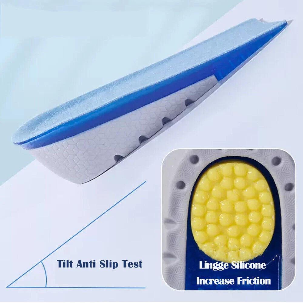 Height Increase Insole TPE Silicone Gel Heighten Lift Half Shoes Pad Men Women - Image 7
