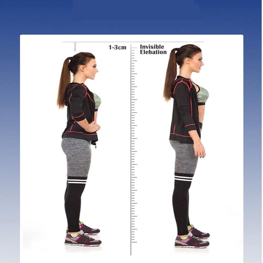 Height Increase Insole TPE Silicone Gel Heighten Lift Half Shoes Pad Men Women - Image 4