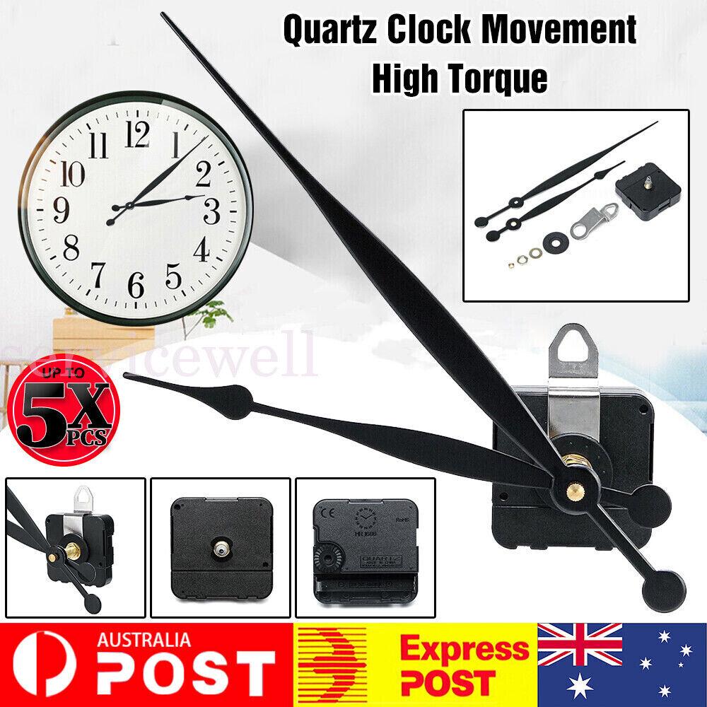 High Torque Quartz Clock Medium Spindle Movement Mechanism Repair Kit 2/3/5 Sets