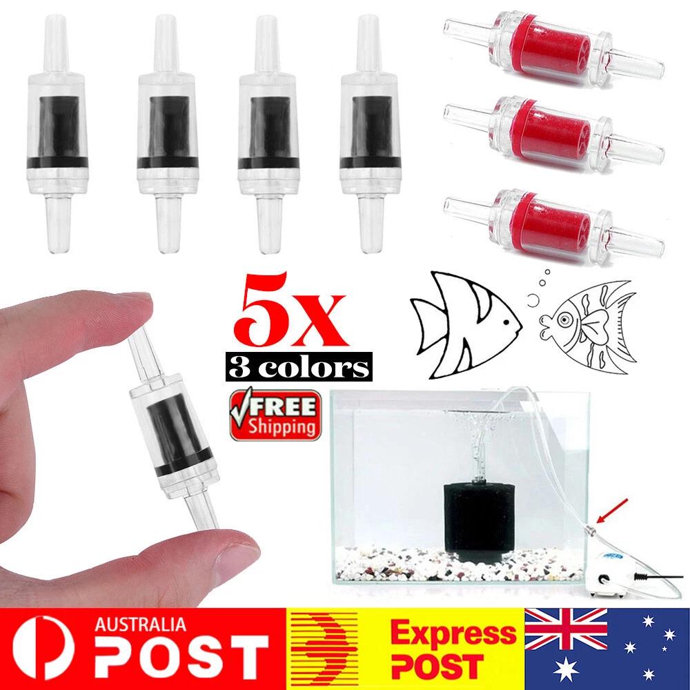 Hose Connectors Adapters Check Valves For Aquarium Fish Tank Air Pump Air Stone