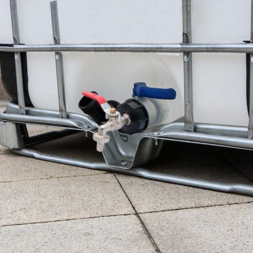 IBC Tank Adapter S60X6 Brass Garden Tap With 1/2 Hose Outlets Fitting Tools AU - Image 5