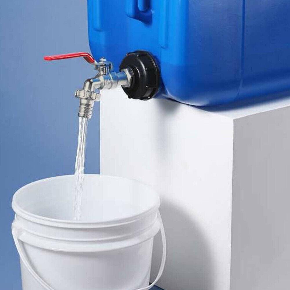 IBC Tank Adapter S60X6 Brass Garden Tap With 1/2 Hose Outlets Fitting Tools AU - Image 3