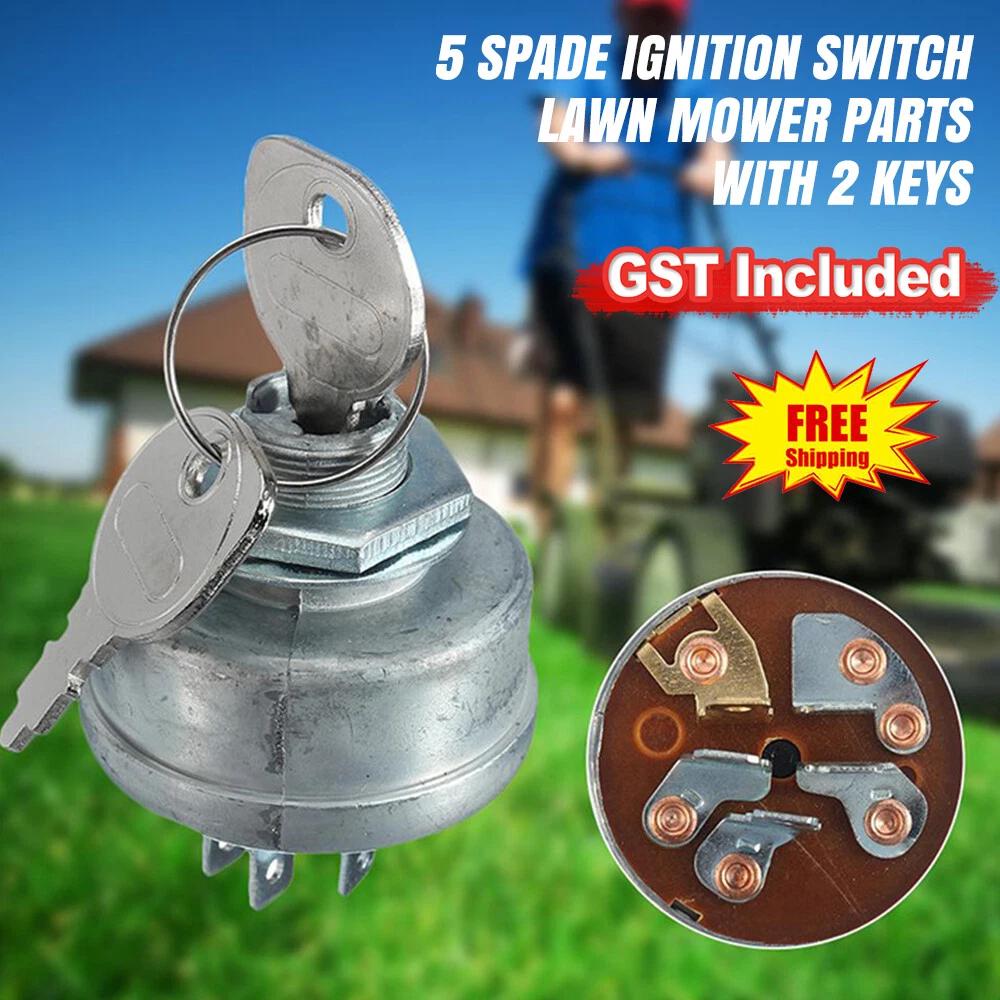 Ignition Starter Switch +2 Keys Fits For 725-0267 925-0267 Ride On Tractor Mower