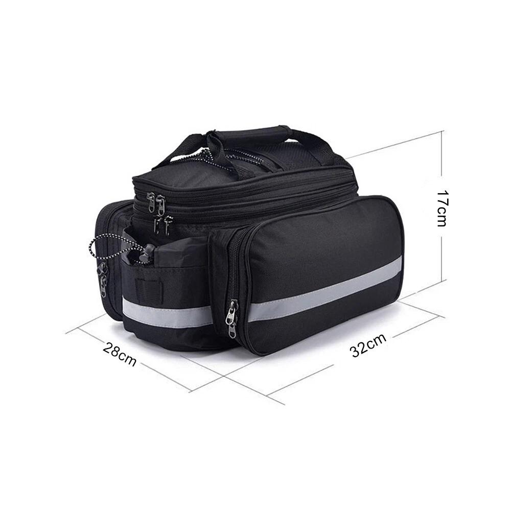 MTB Cycling Bicycle Bike Bag Rack Back Rear Seat Tail Carrier Trunk Pannier - Image 2