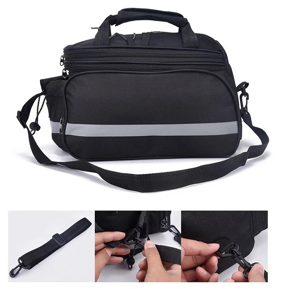 MTB Cycling Bicycle Bike Bag Rack Back Rear Seat Tail Carrier Trunk Pannier - Image 7