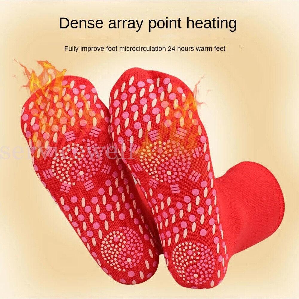 Magnetic Socks Therapy Comfortable Self-Heating Health Care Tourmaline Warm Sock - Image 7