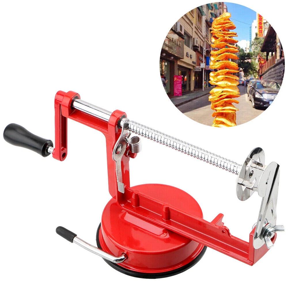 Manual Potato Twister Tornado Slicer Curly Fries Cutter Machine Carrot Spiral - Image 3