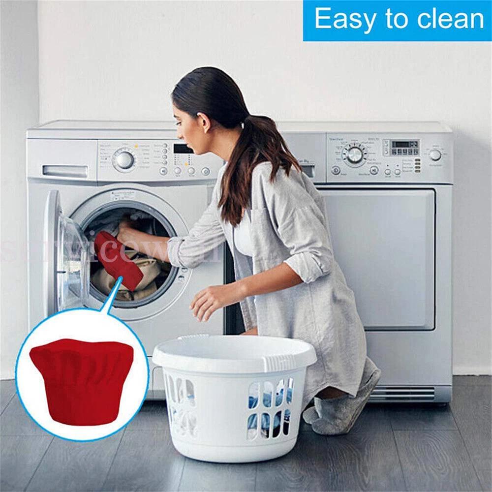 Men&Women Chef Hat Adjustable Elastic Baker Restaurant Kitchen Cooking Chef Caps - Image 2