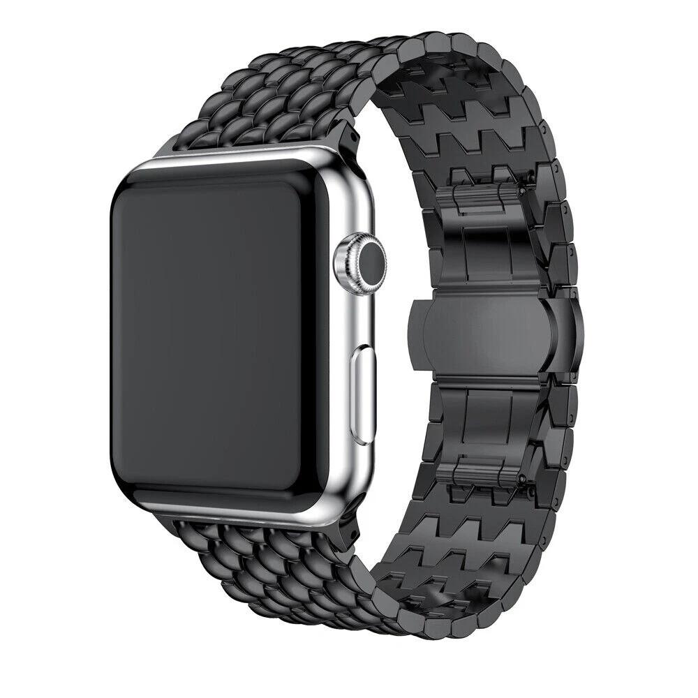 Metal Strap Band For Apple Watch Series Series 9 8 7 6 5 3 SE 2 Stainless Steel - Image 4
