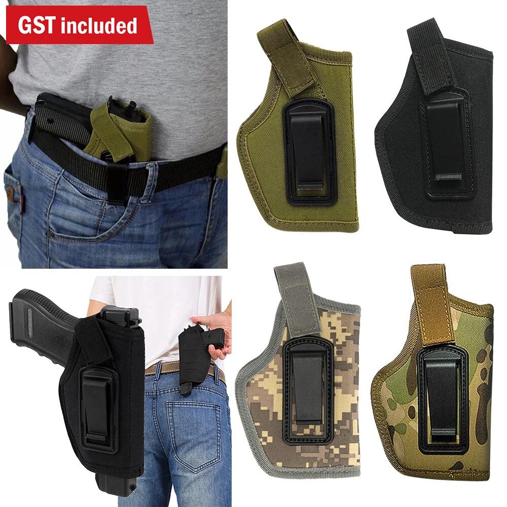 Military Police Gun Waist Belt Concealed Carry Hold Pistol Holster Army Tactical