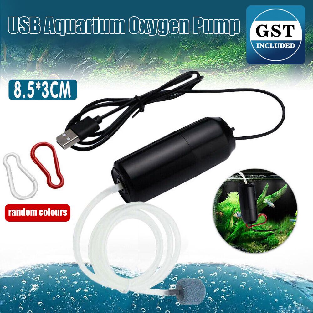 Mini Aquarium Oxygen Silent Air Pump Fish Tank AirCompressor Oxygen Pump Aerator