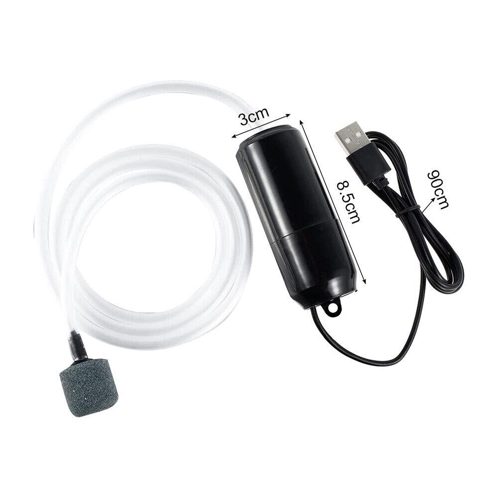 Mini Aquarium Oxygen Silent Air Pump Fish Tank AirCompressor Oxygen Pump Aerator - Image 2