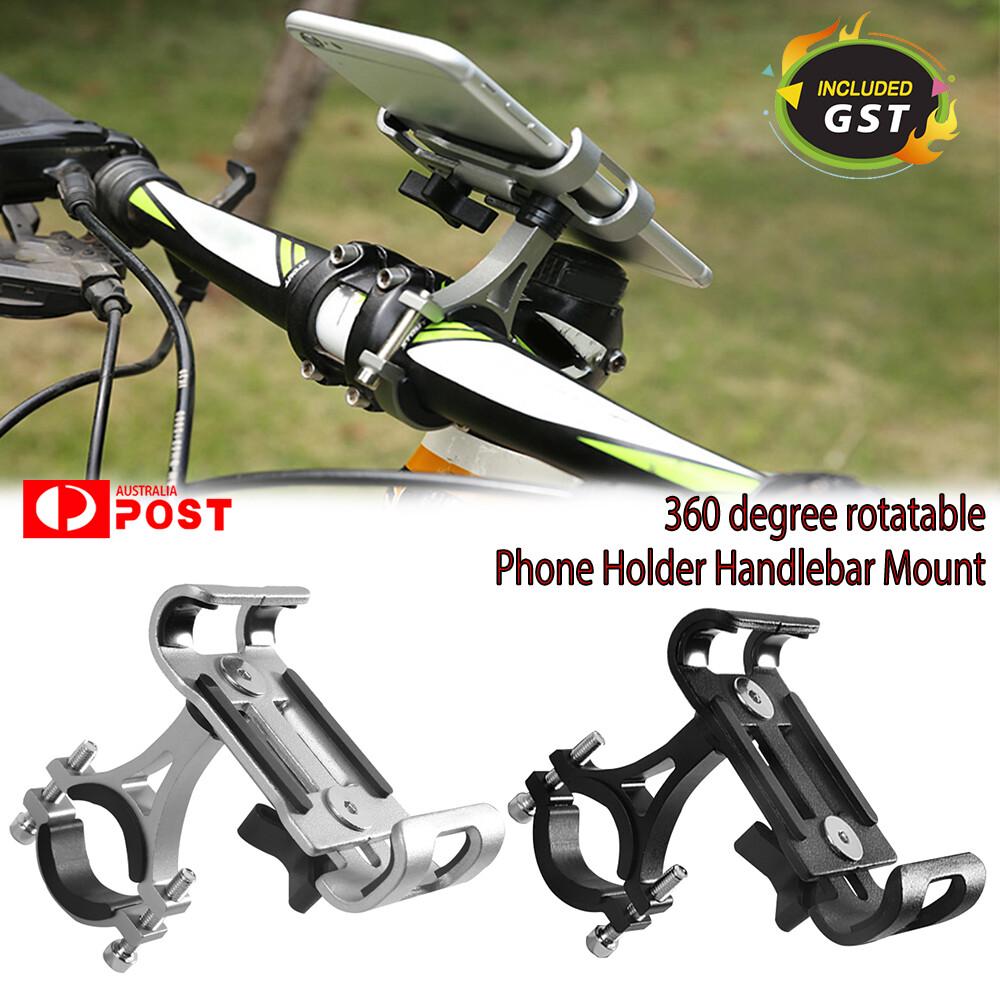 Mobile Phone Holder Bicycle Handlebar Aluminium alloy For Bike Motorcycle AU