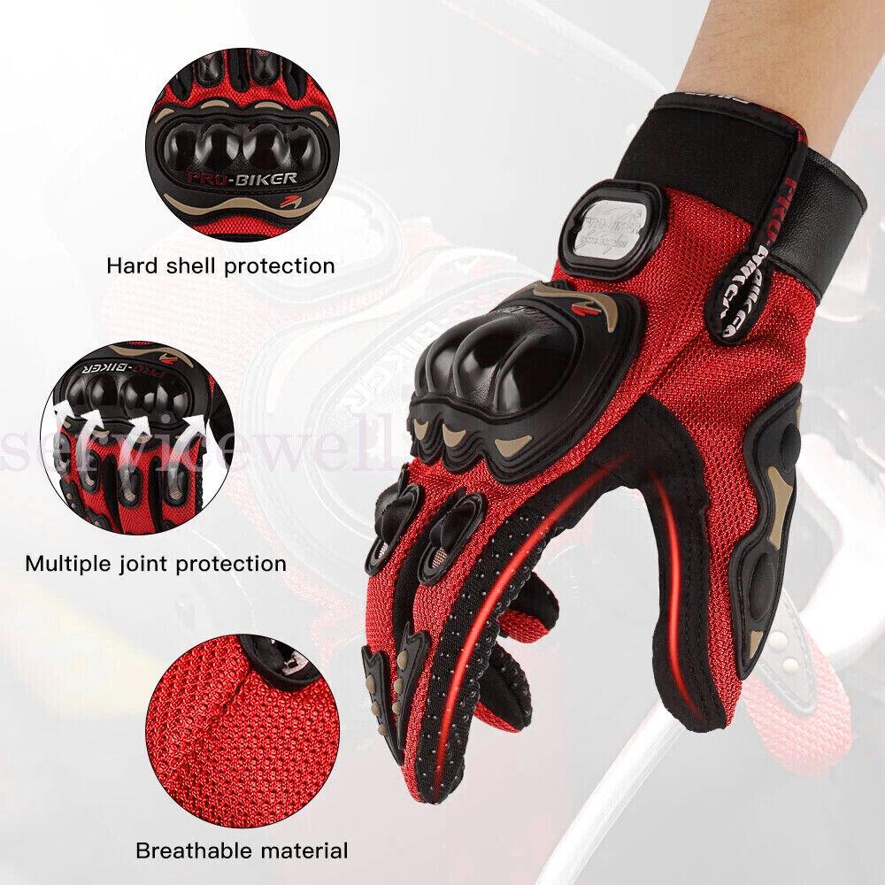 Motorcycle Gloves Motorbike Protection Glove For Hiking Hunting Outdoor Sports - Image 4