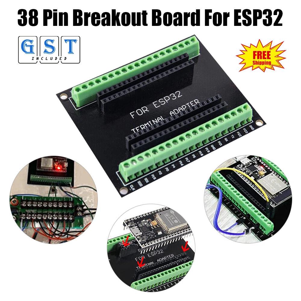 38 Pin ESP32 Breakout Board For ESP32 Development Board 2.4 GHz Wifi Dual