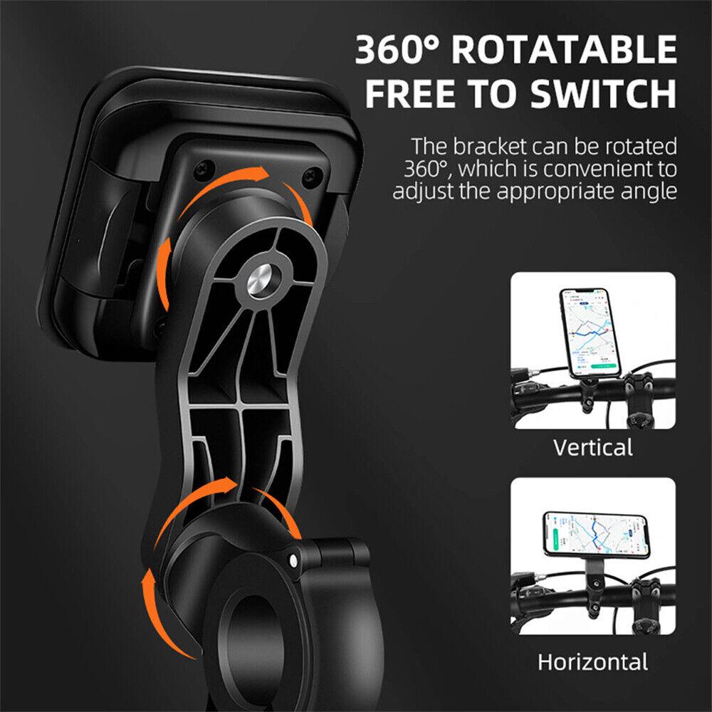 Bike Phone Holder Adjustable Cell Phone Holder for Motorcycle Handlebar - Image 5